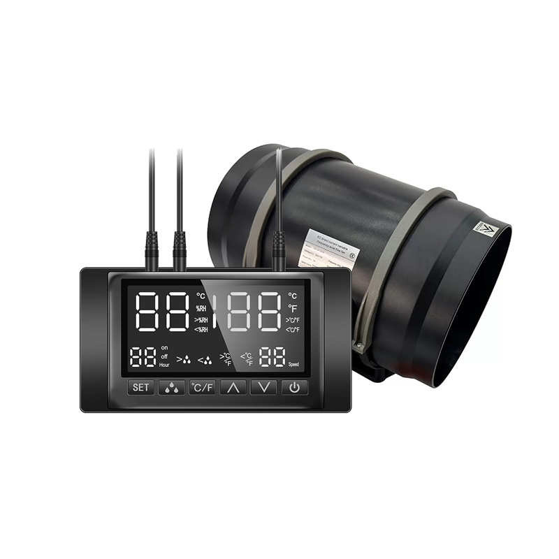4-Zoll-Abluftkanal-Kit – mit Smart Display