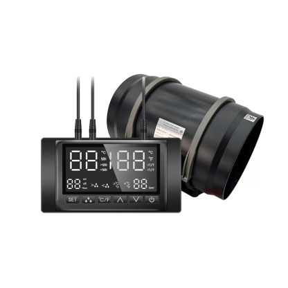 4-Zoll-Abluftkanal-Kit – mit Smart Display