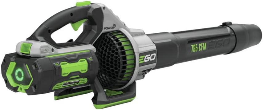 EGO Power+ LB7654 56-Volt 765 CFM Brushless Cordless Leaf Blower, 5.0Ah Battery, 320W Charger Included Plus Extra BA1400T 2.5Ah Battery