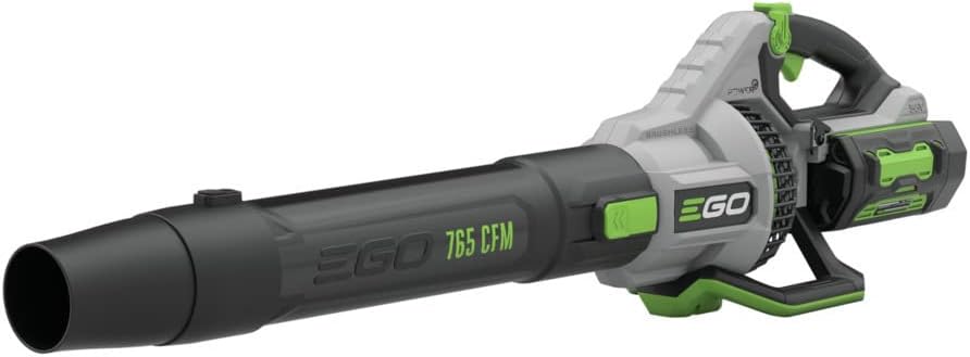 EGO Power+ LB7654 56-Volt 765 CFM Brushless Cordless Leaf Blower, 5.0Ah Battery, 320W Charger Included Plus Extra BA1400T 2.5Ah Battery