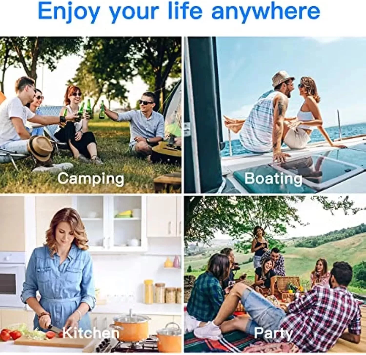 【Upgraded】BODEGACOOLER 12 Volt Refrigerator, Portable Freezer, Car Fridge Dual Zone WIFI APP Control, 53 Quart（50L）-4℉-68℉ RV Car Cooler 12/24V DC and 100-240V AC for Outdoor, Vehicles, Camping