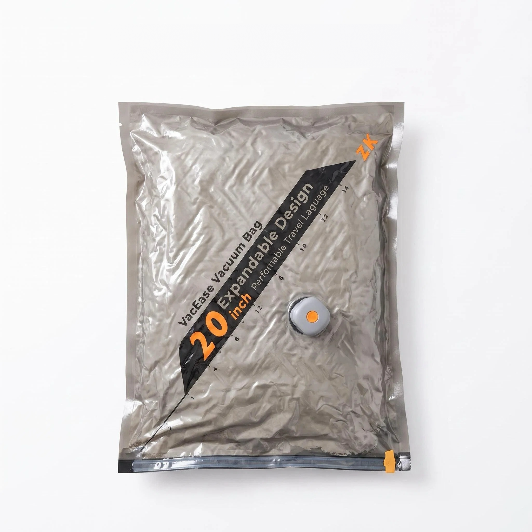 Thickened vacuum storage bag
