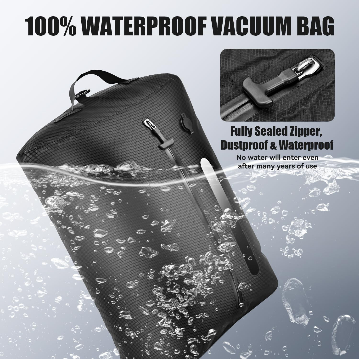 Outdoor Travel Waterproof Clothing Vacuum Storage Bag