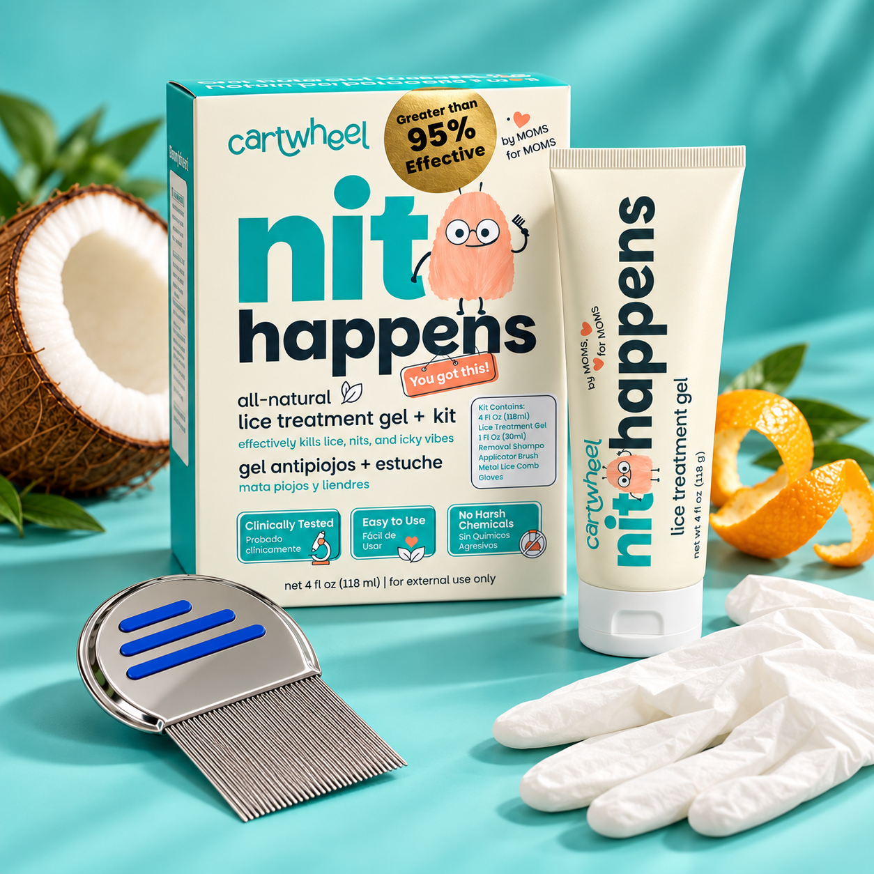 Nit Happens Complete Lice Treatment Kit