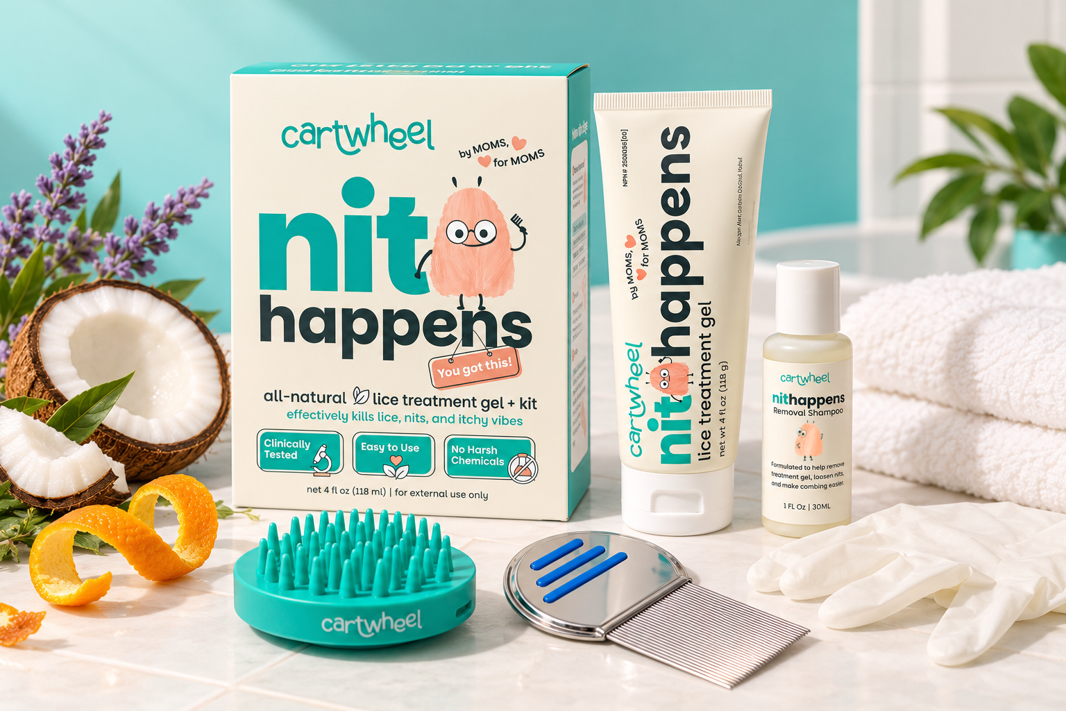 Nit Happens Complete Lice Treatment Kit