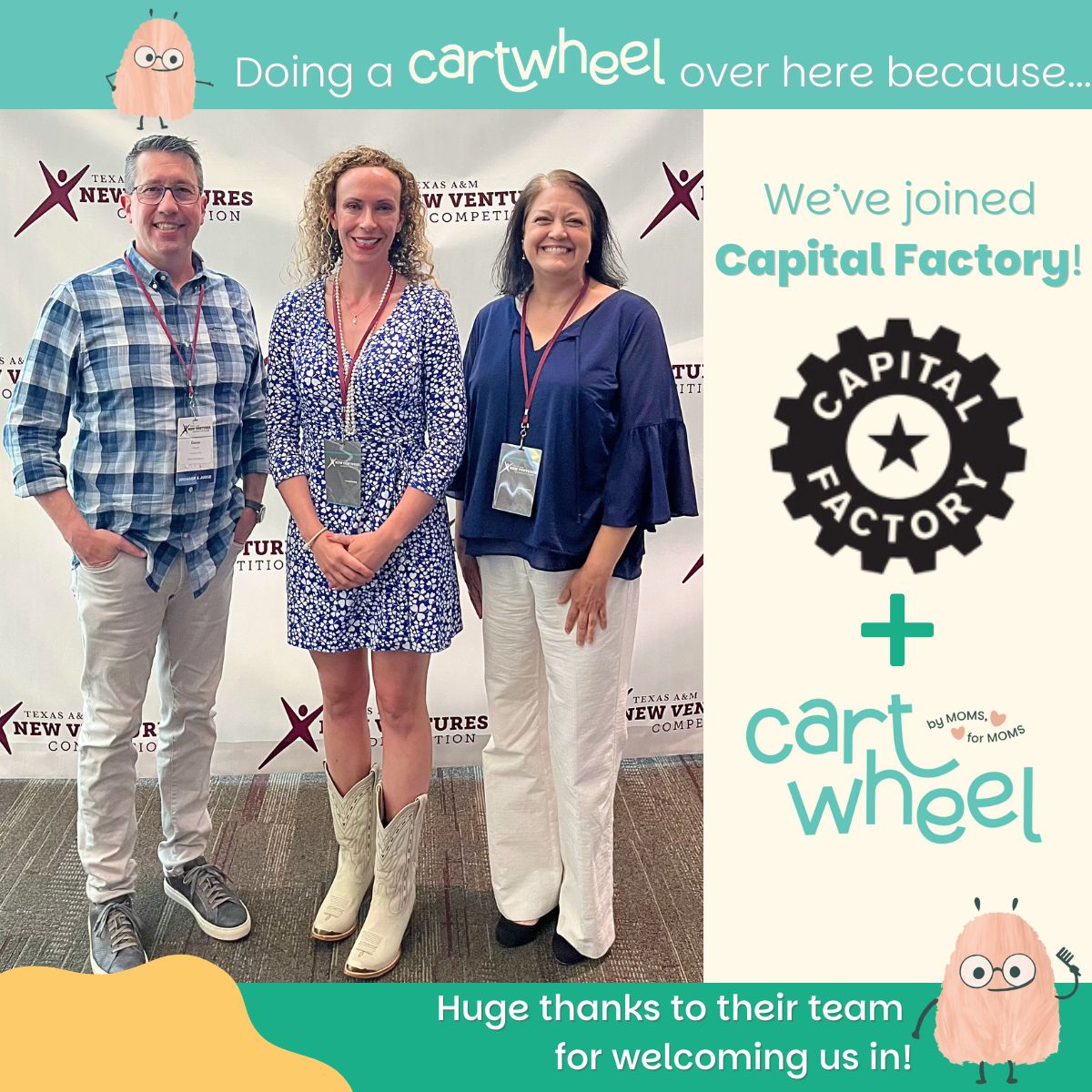 Cartwheel joins Capital Factory