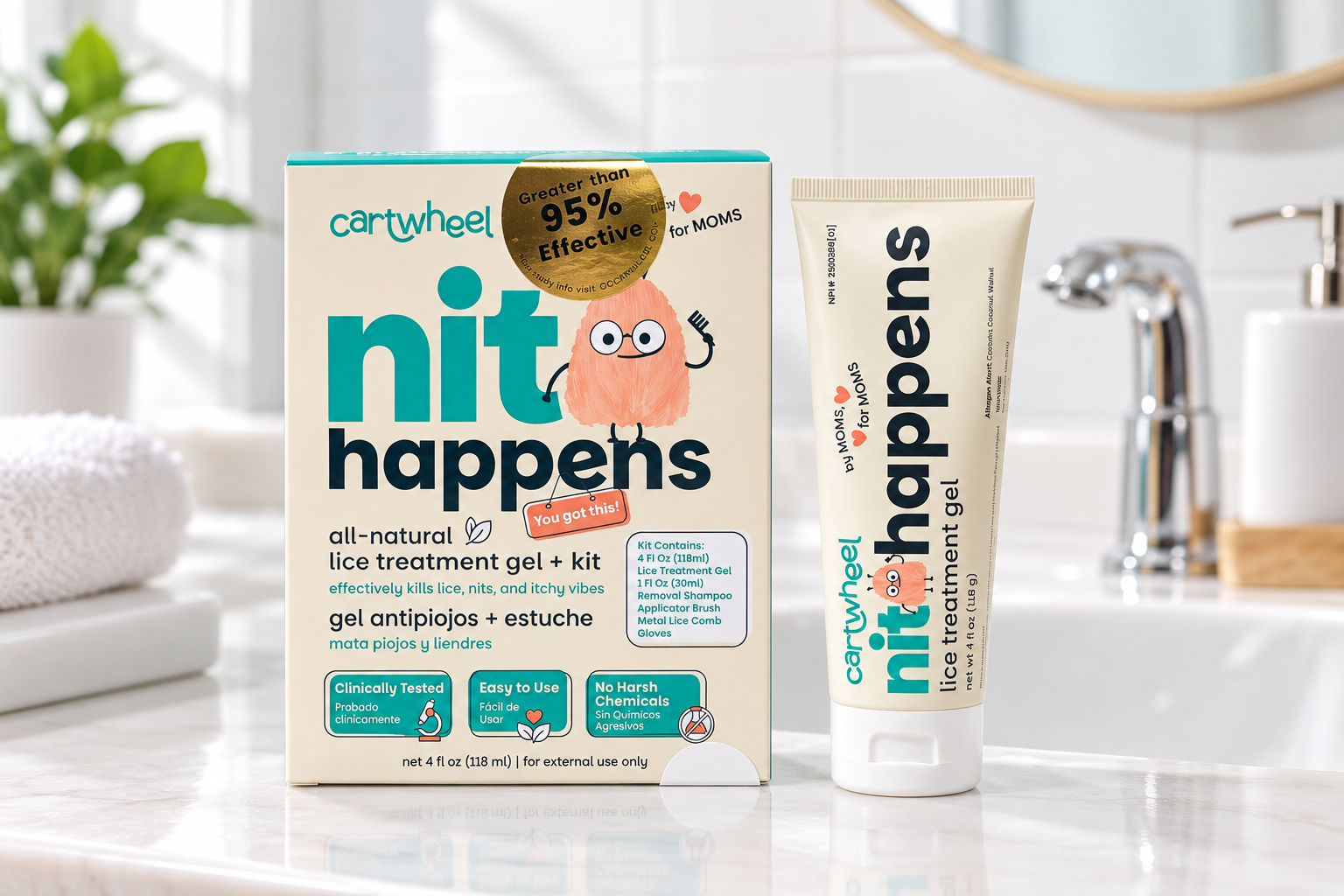 Nit Happens Complete Lice Treatment Kit