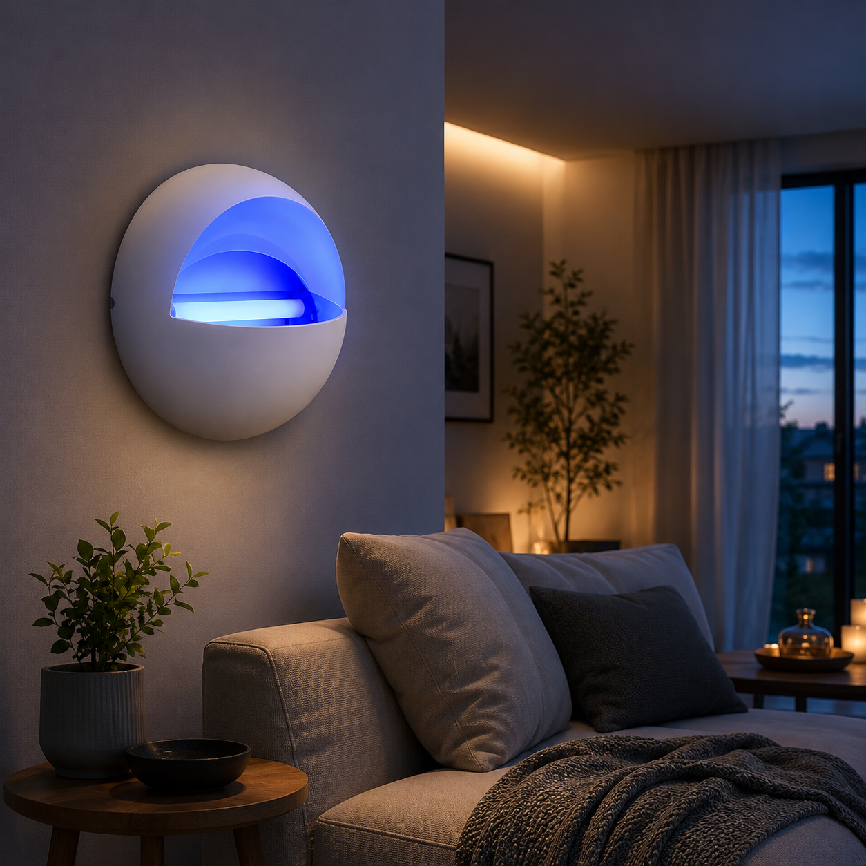 Mücken- und Fliegenvernichterlampe Modell 2026 – Geeignet für Restaurants, Geschäfte, Gewerbe, Innenräume und Privathaushalte, ein Muss zum Fangen von Mücken und Fliegen
