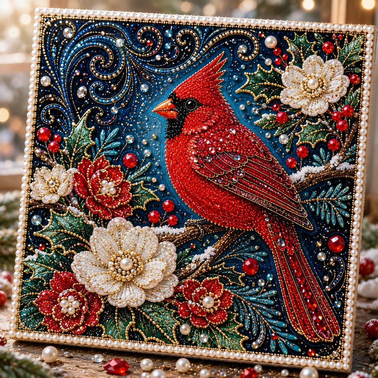 🔥【 Buy 2, Get 1 Free 】🔥 🌸 Garden Wings & Botanical Pearl Art DIY Kit ✨ – Relaxing DIY Craft to Create Stunning Nature Artwork