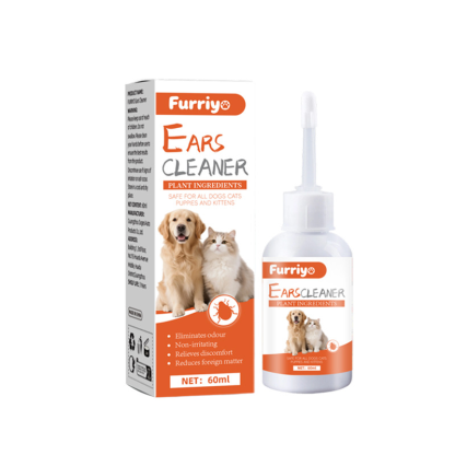 Gentle Pet Ear Wash | Odor-Free Cleaning for Dogs & Cats