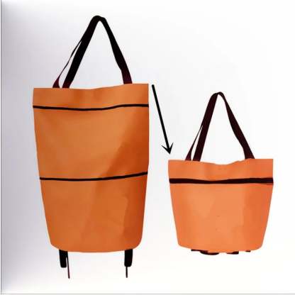 📢📢49% OFF !! ⏰2-in-1 Foldable Shopping Cart