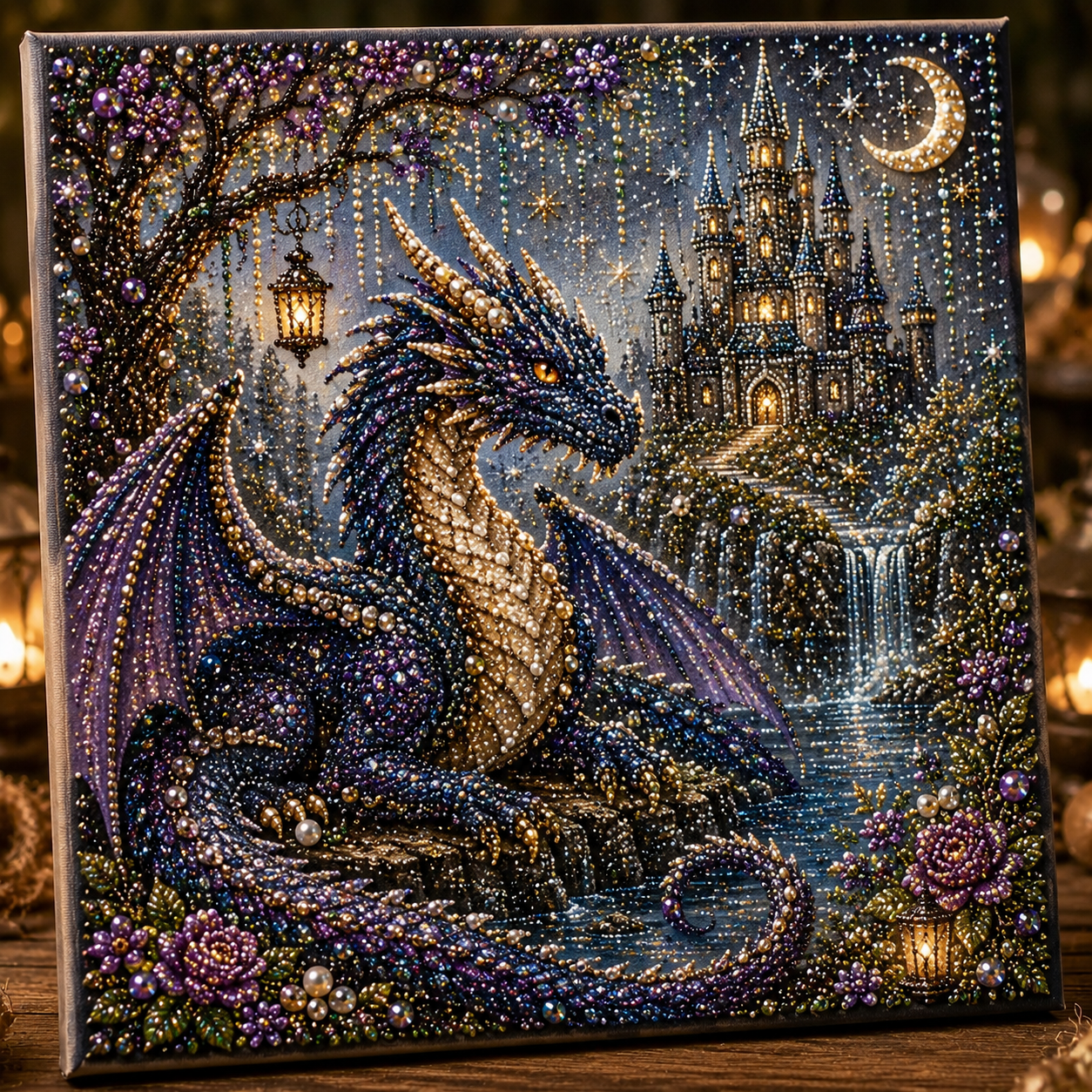 ✨ Fantasy Realms Pearl Painting Kit – Create Your Own Magical Masterpiece
