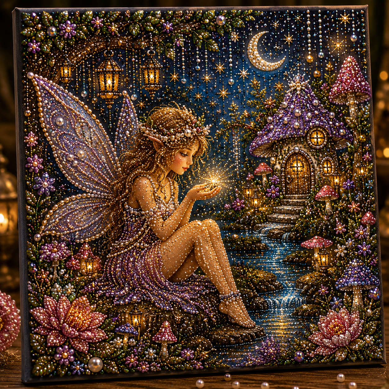 ✨ Fantasy Realms Pearl Painting Kit – Create Your Own Magical Masterpiece