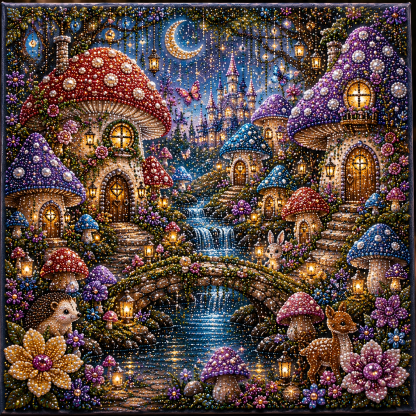 ✨ Fantasy Realms Pearl Painting Kit – Create Your Own Magical Masterpiece
