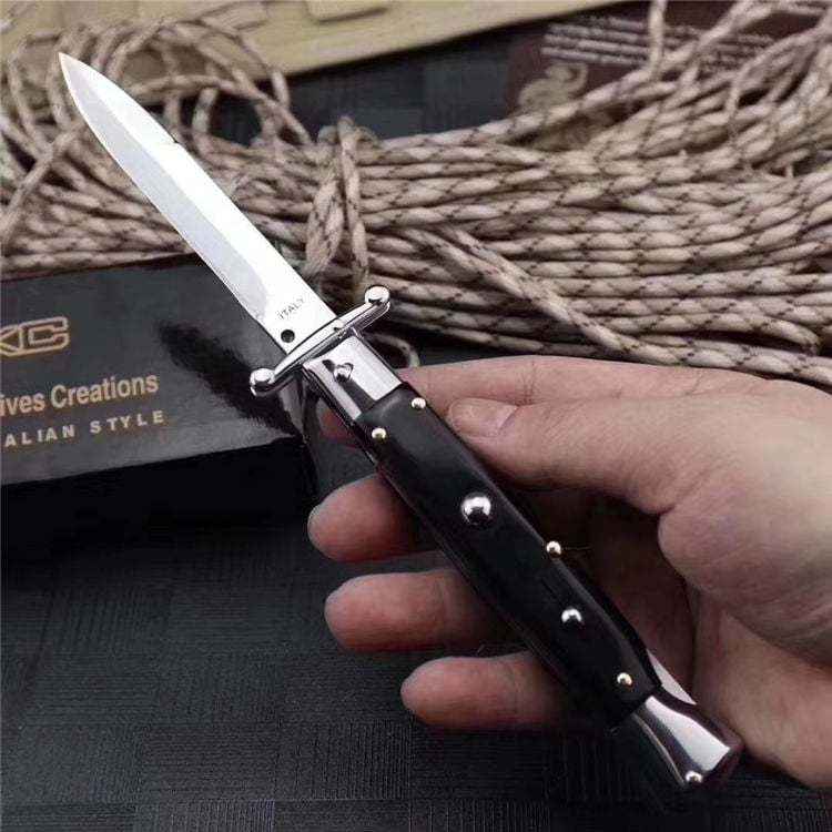 🔥Holiday Sale 49% OFF - Pure Handmade Old School Italian Stiletto Pocket Knife