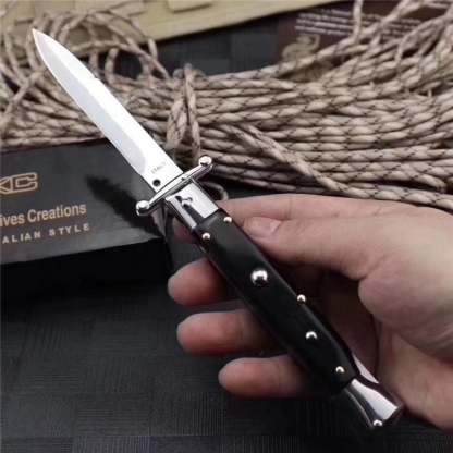 🔥Holiday Sale 49% OFF - Pure Handmade Old School Italian Stiletto Pocket Knife