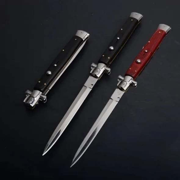 🔥Holiday Sale 49% OFF - Pure Handmade Old School Italian Stiletto Pocket Knife