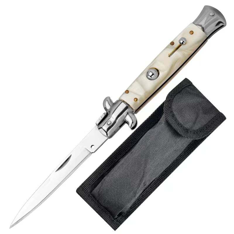 🔥Holiday Sale 49% OFF - Pure Handmade Old School Italian Stiletto Pocket Knife