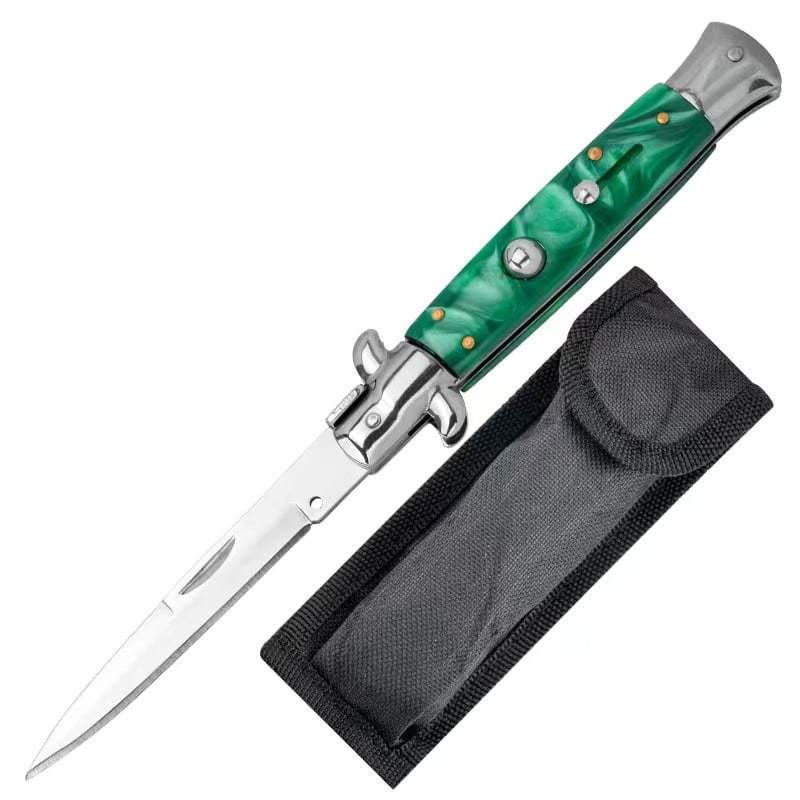 🔥Holiday Sale 49% OFF - Pure Handmade Old School Italian Stiletto Pocket Knife