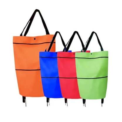 📢📢49% OFF !! ⏰2-in-1 Foldable Shopping Cart