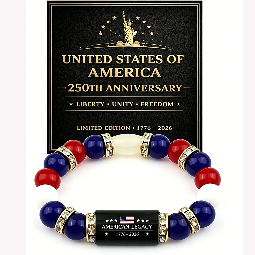 🇺🇸 Last Day Promo: 49% OFF 🎖️ - American Legacy 250 Patriotic Bracelet