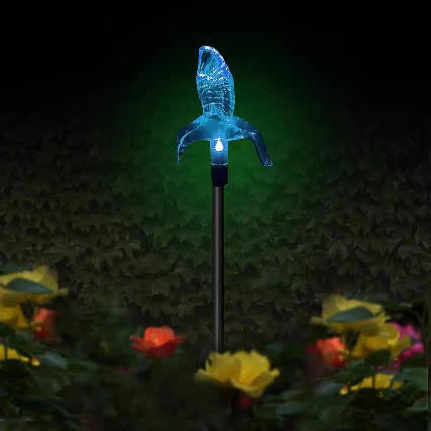 Solar Garden Lights, 3-Pack Butterfly, Hummingbird & Dragonfly LED Stake Lights for Yard, Patio & Lawn