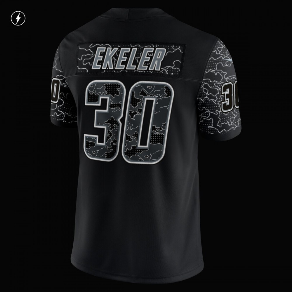 Austin Ekeler Los Angeles Chargers Nike RFLCTV Limited Jersey - Black-Profan Arena