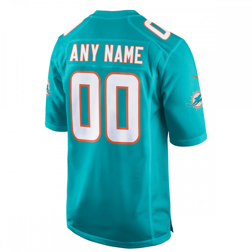 Miami Dolphins Nike Custom Game Jersey - Aqua-Profan Arena