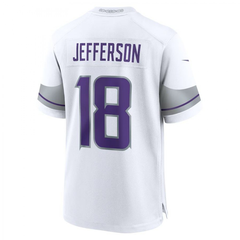 Justin Jefferson Minnesota Vikings Nike Alternate Vapor F.U.S.E. Retired Player Limited Jersey - White-Profan Arena