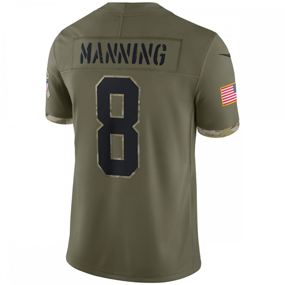 Archie Manning New Orleans Saints 2022 Salute To Service Retired Player Limited Jersey - Olive-Profan Arena