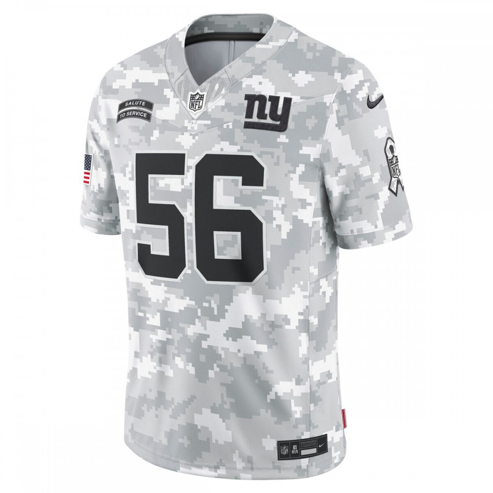 Lawrence Taylor New York Giants Nike 2024 Salute to Service Retired Player Limited Jersey - Arctic Camo-Profan Arena