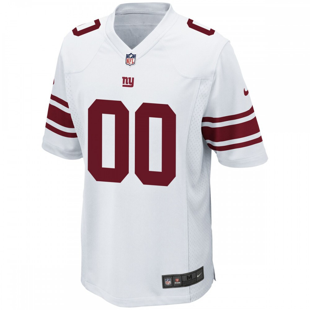New York Giants Nike Custom Game Jersey - White-Profan Arena