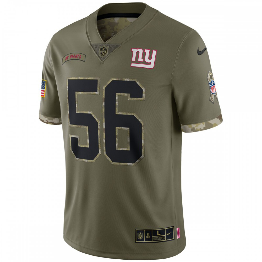 Lawrence Taylor New York Giants 2022 Salute To Service Retired Player Limited Jersey - Olive-Profan Arena