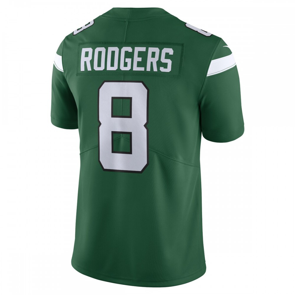 Aaron Rodgers New York Jets Nike Vapor Untouchable Limited Jersey - Gotham Green-Profan Arena
