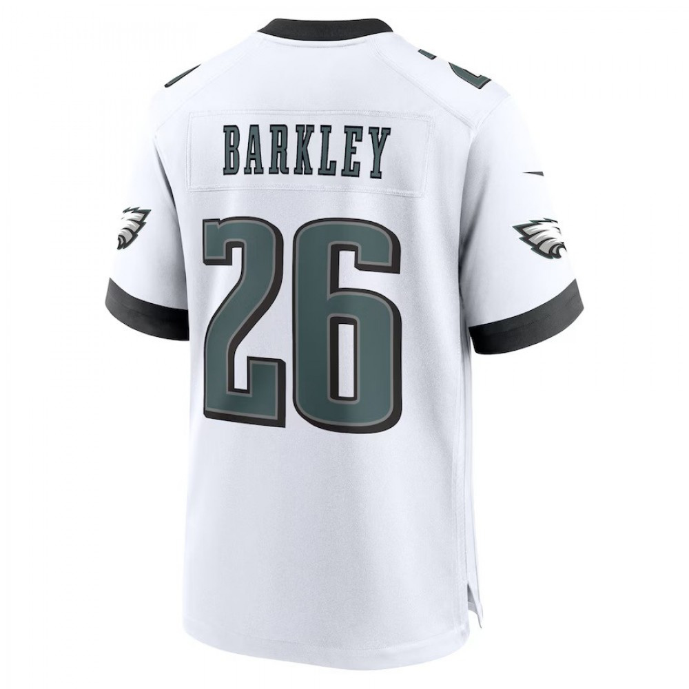 Saquon Barkley Philadelphia Eagles Nike Youth Jersey - White-Profan Arena