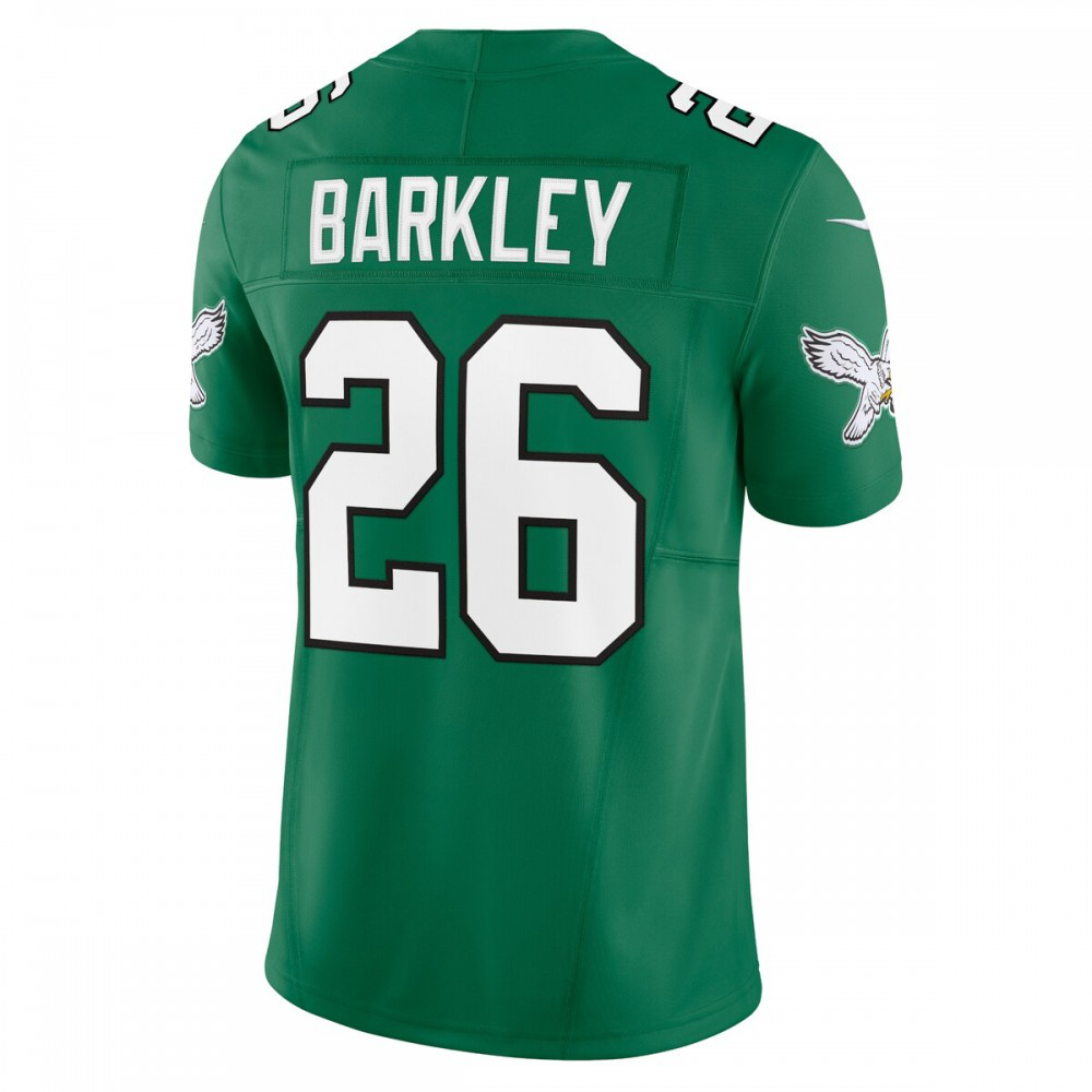 Saquon Barkley Philadelphia Eagles Nike Alternate Vapor F.U.S.E. Limited Jersey - Kelly Green-Profan Arena