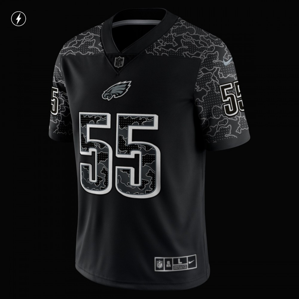 Brandon Graham Philadelphia Eagles Nike RFLCTV Limited Jersey - Black-Profan Arena