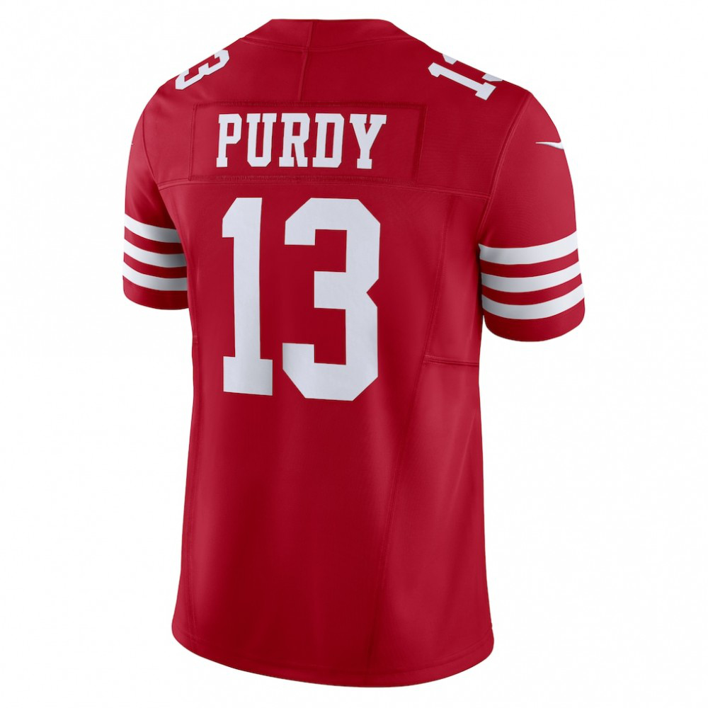 Brock Purdy San Francisco 49ers Nike Vapor F.U.S.E. Limited Jersey - Scarlet-Profan Arena