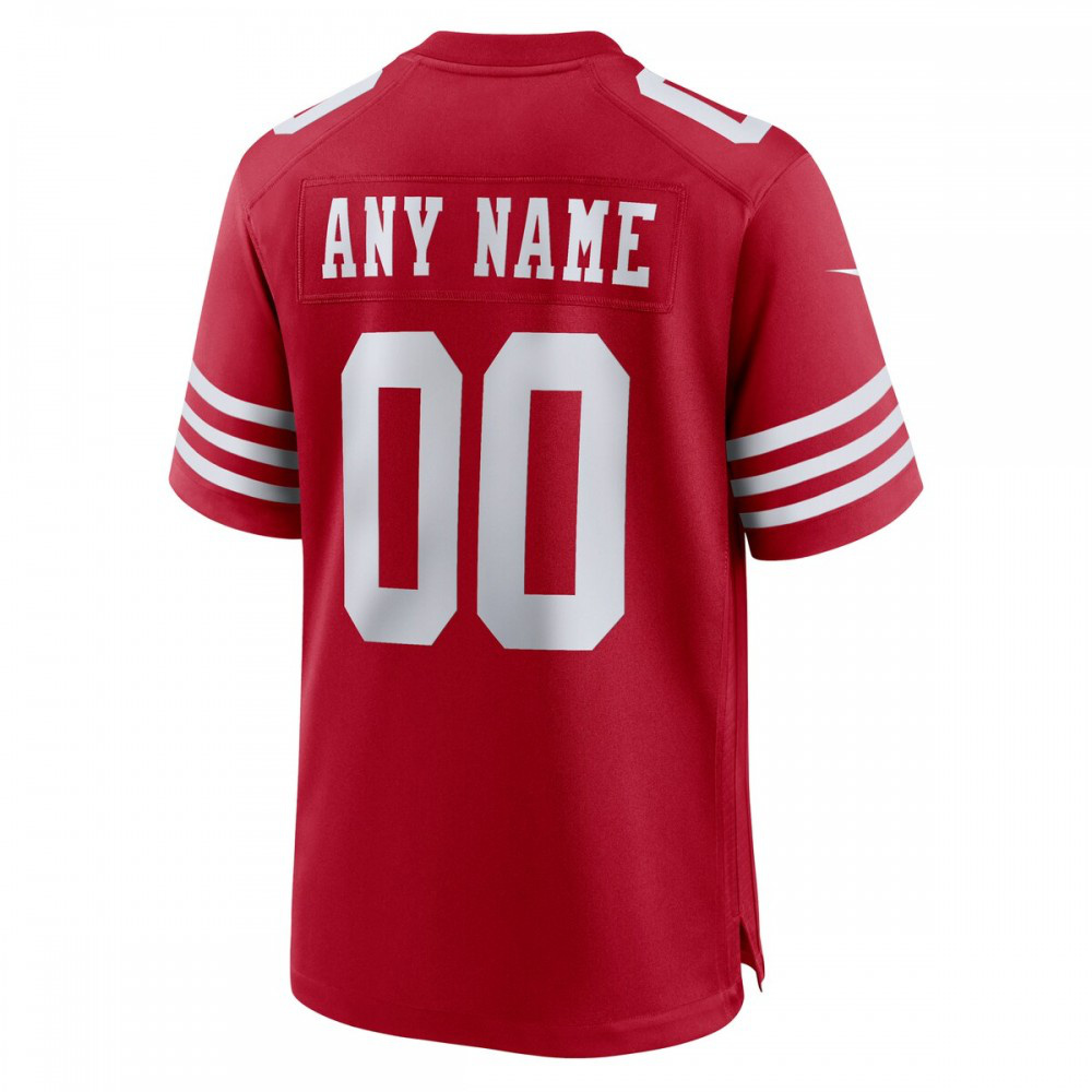 San Francisco 49ers Nike Youth Custom Jersey - Scarlet-Profan Arena