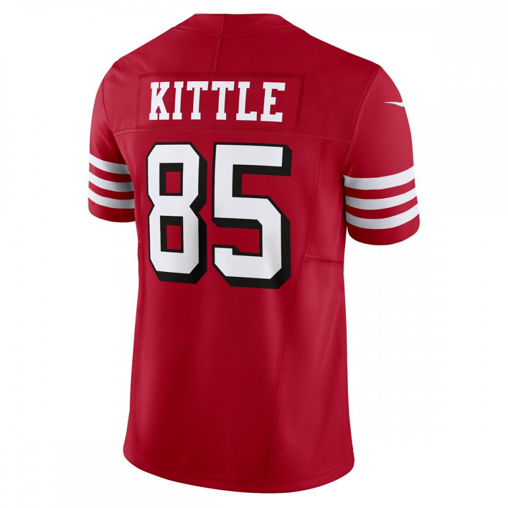 George Kittle San Francisco 49ers Nike Vapor F.U.S.E. Limited Alternate 1 Jersey - Scarlet-Profan Arena