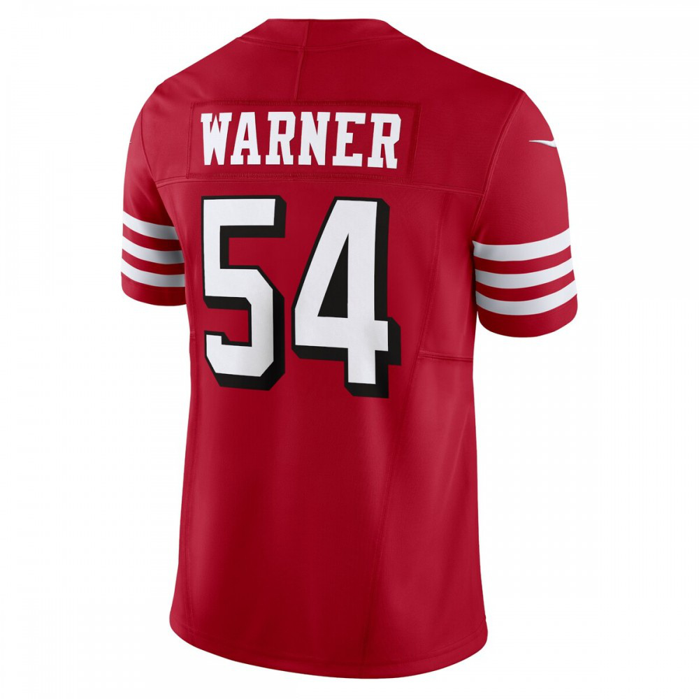 Fred Warner San Francisco 49ers Nike Vapor F.U.S.E. Limited Alternate 1 Jersey - Scarlet-Profan Arena