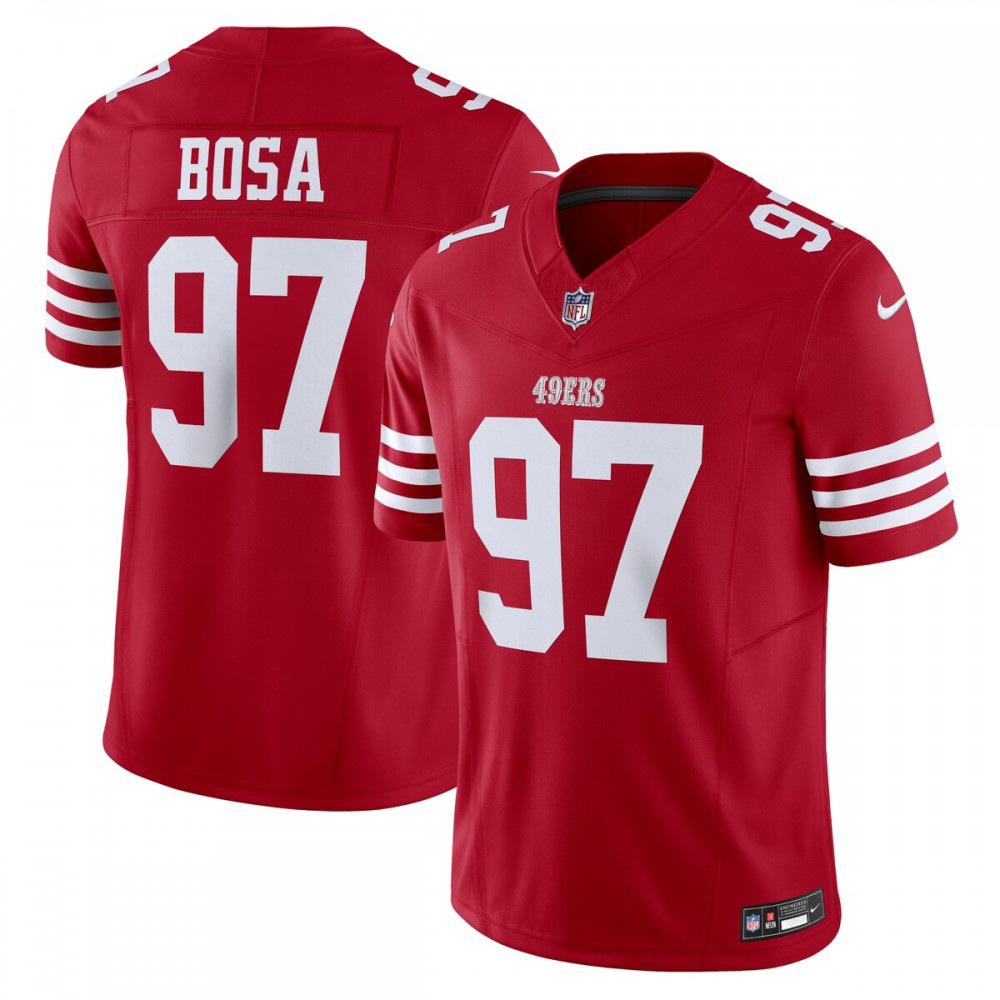 Nick Bosa San Francisco 49ers Nike Vapor F.U.S.E. Limited Jersey - Scarlet-Profan Arena