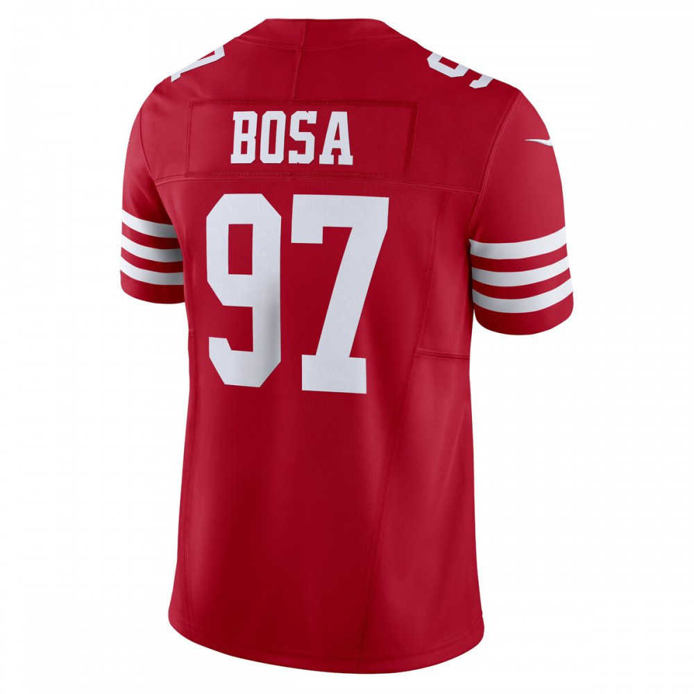 Nick Bosa San Francisco 49ers Nike Vapor F.U.S.E. Limited Jersey - Scarlet-Profan Arena