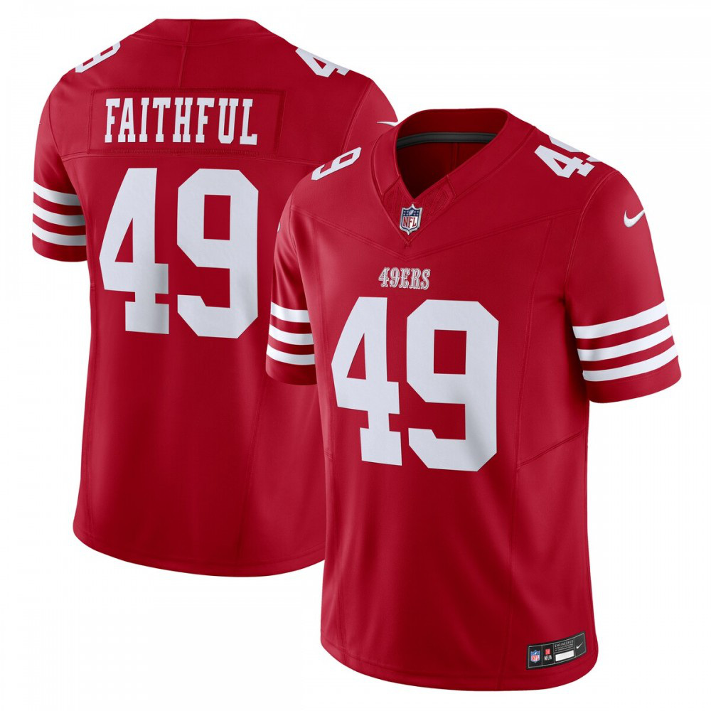The Faithful San Francisco 49ers Nike Vapor F.U.S.E. Limited Jersey - Scarlet-Profan Arena
