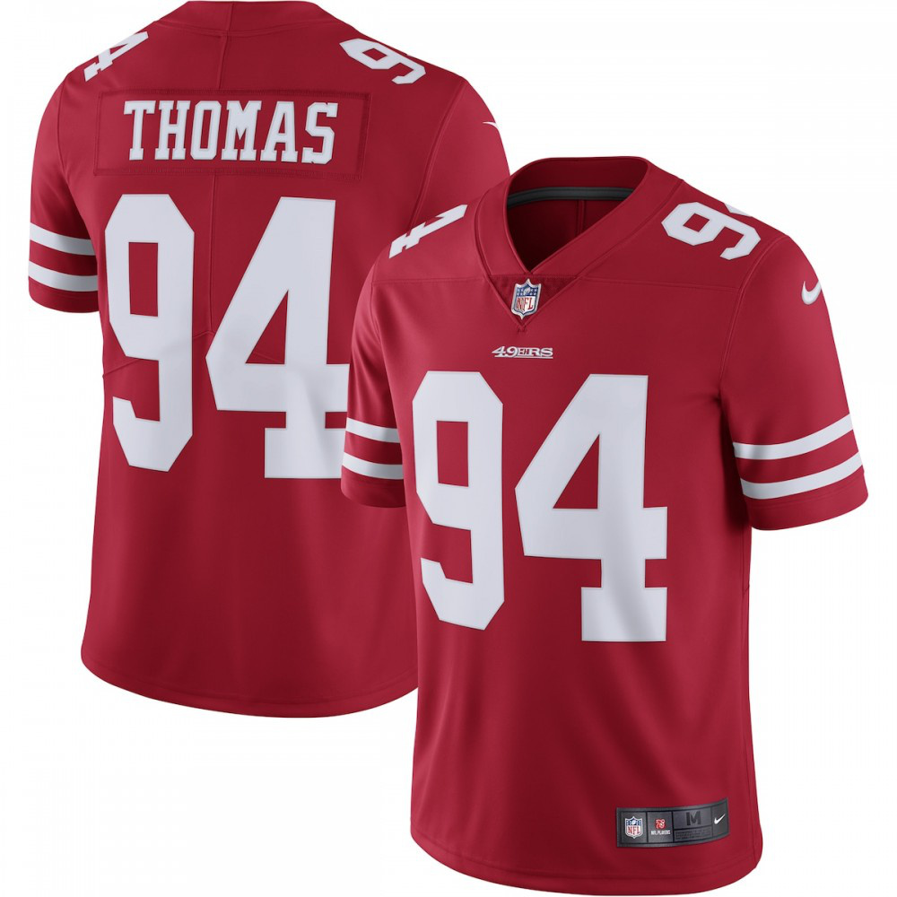 Solomon Thomas San Francisco 49ers Nike Vapor Untouchable Limited Jersey - Scarlet-Profan Arena