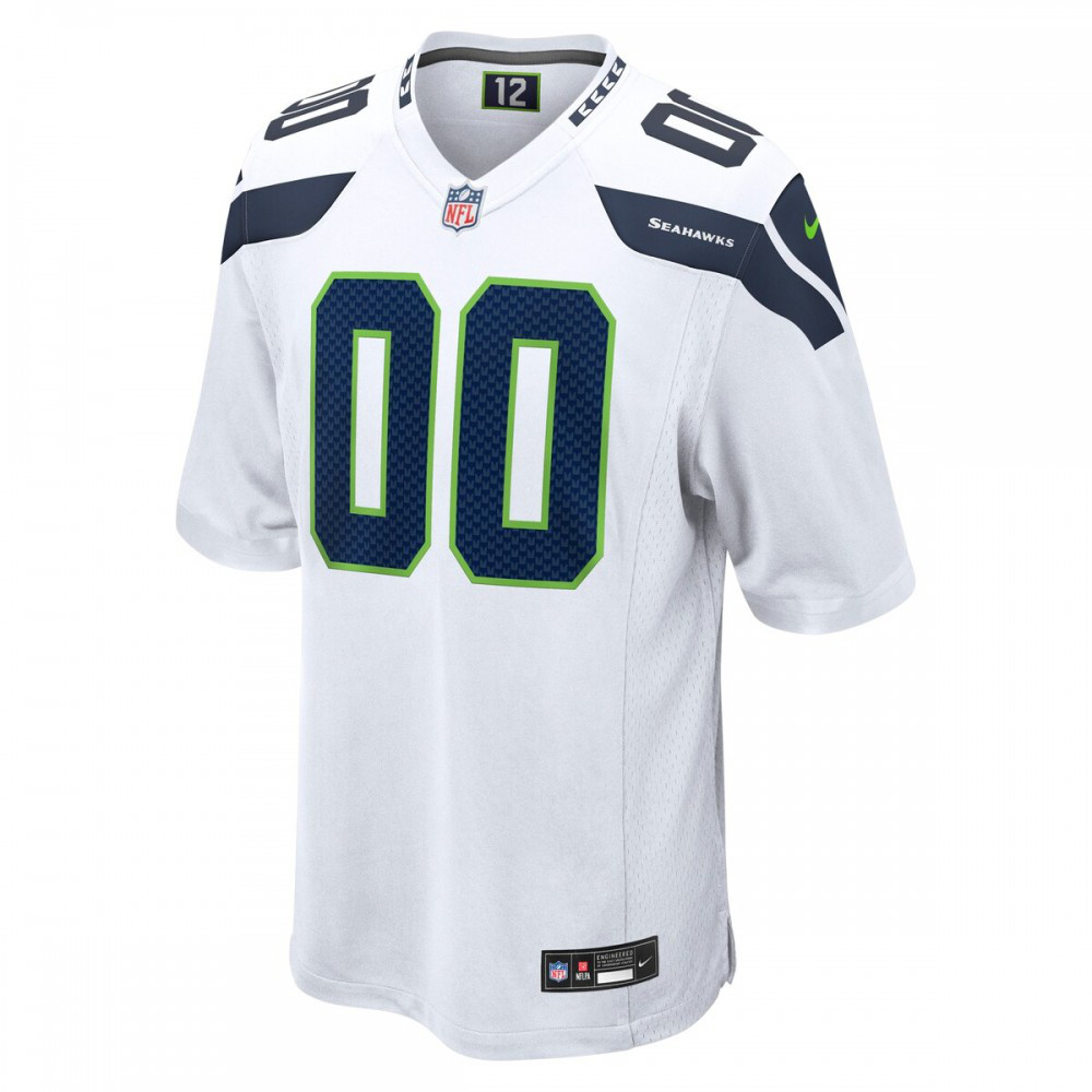 Seattle Seahawks Nike Custom Game Jersey - White-Profan Arena