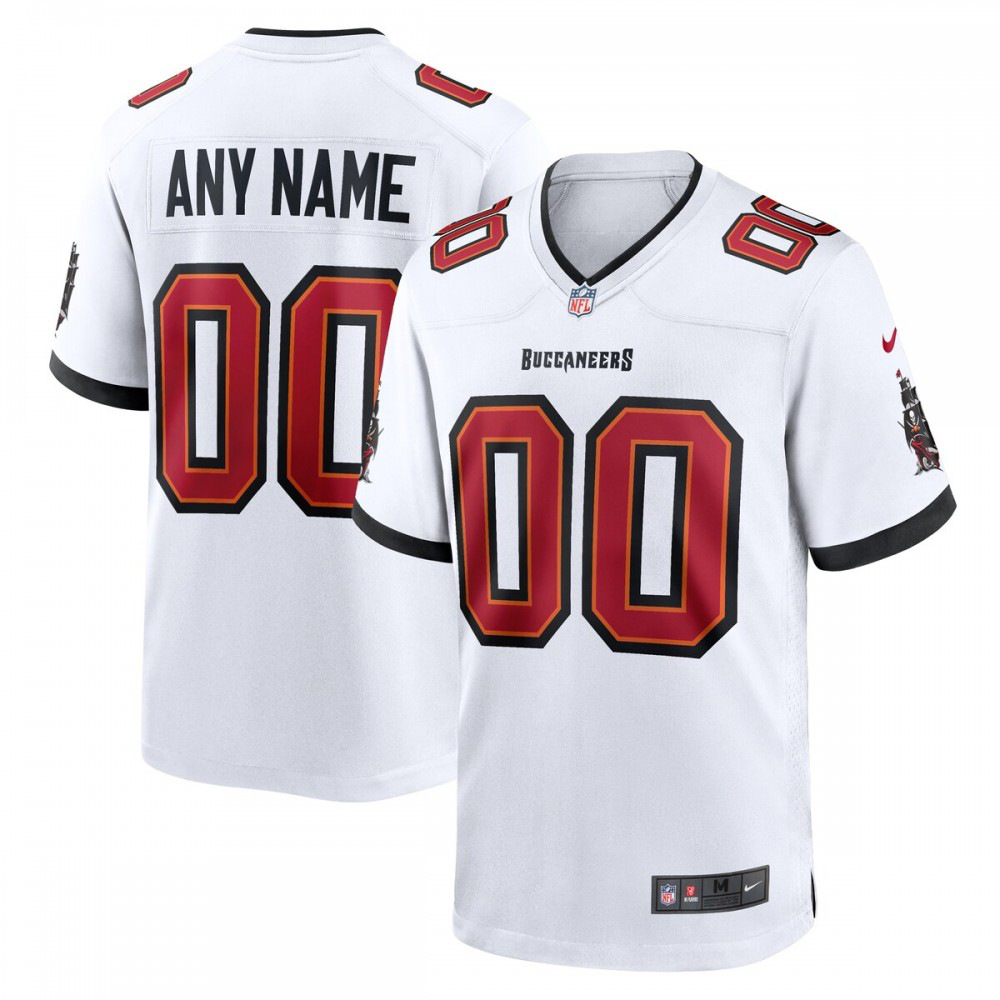 Nike Tampa Bay Buccaneers Custom Game Jersey - White-Profan Arena
