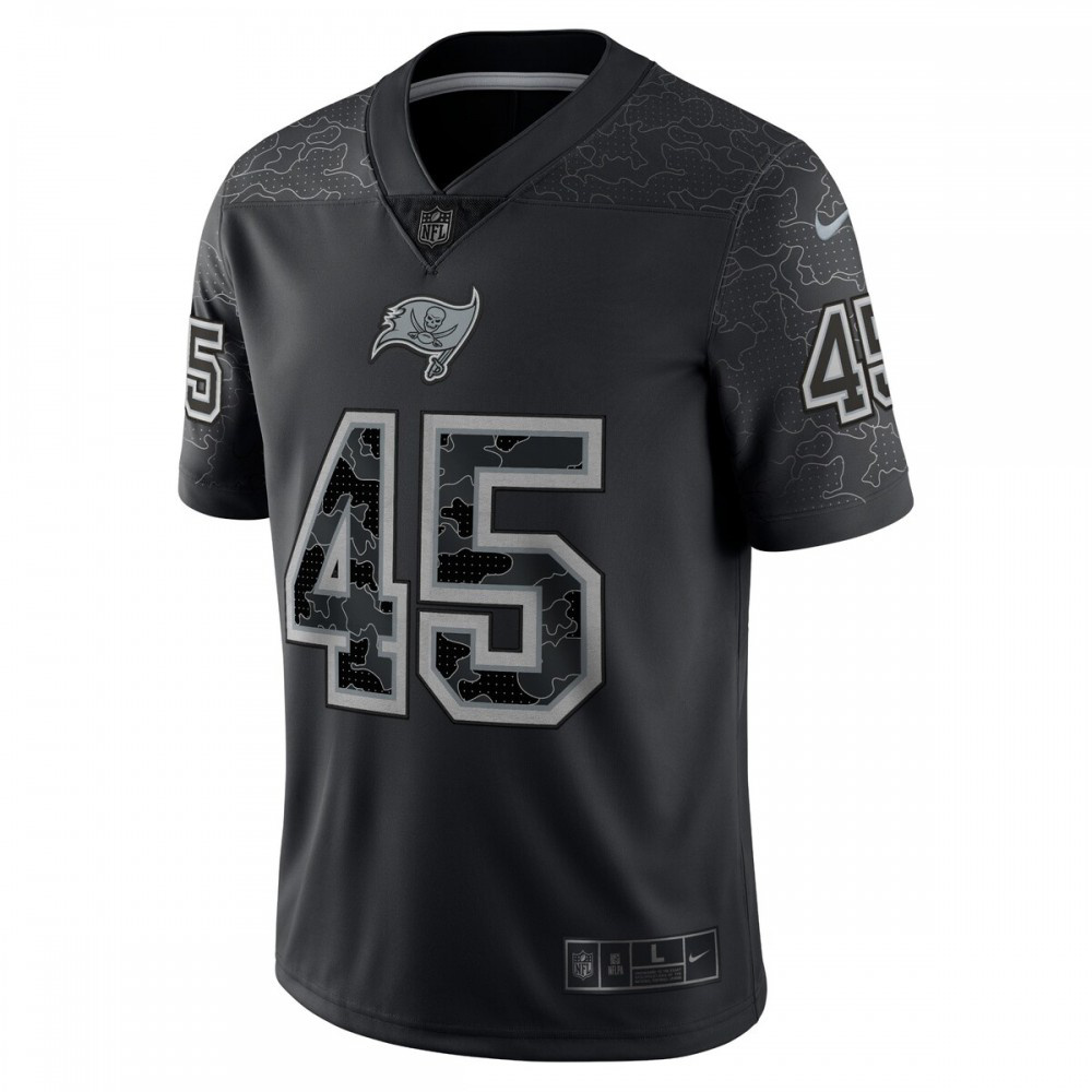 Devin White Tampa Bay Buccaneers Nike RFLCTV Limited Jersey - Black-Profan Arena