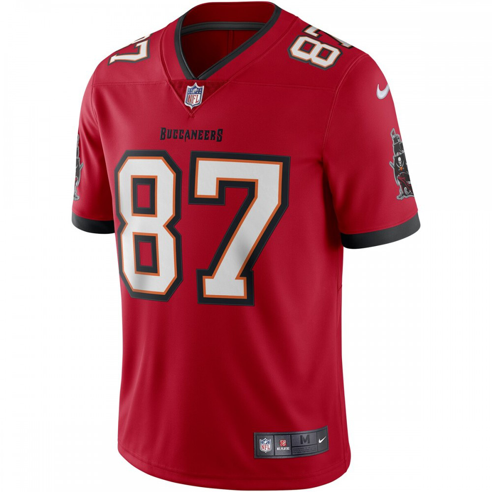 Rob Gronkowski Tampa Bay Buccaneers Nike Vapor Limited Jersey - Red-Profan Arena
