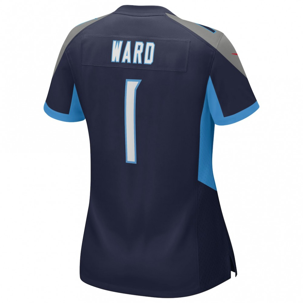 Cameron Ward Tennessee Titans Nike Women's 2025 NFL Draft First Round Pick Alternate Game Jersey - Navy-Profan Arena